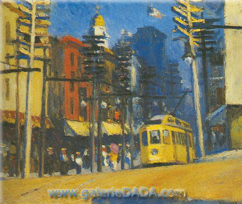 Edward Hopper,  Yonkers Fine Art Reproduction Oil Painting