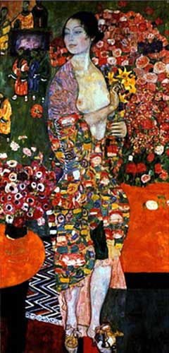 Gustave Klimt,  The Dancer Fine Art Reproduction Oil Painting