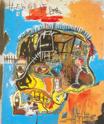 Basquiat Skull