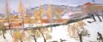 Matiros Saryan, Southern Winter Fine Art Reproduction Oil Painting