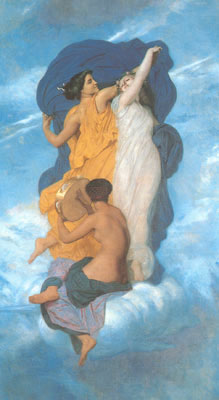 Gemälde Reproduktion von Adolphe-William Bouguereau Der Tanz