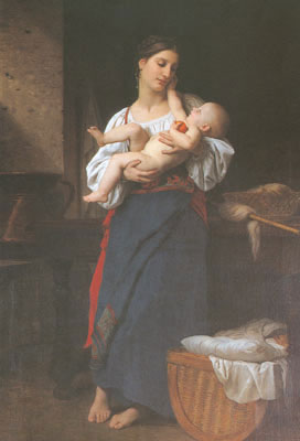 Gemälde Reproduktion von Adolphe-William Bouguereau 