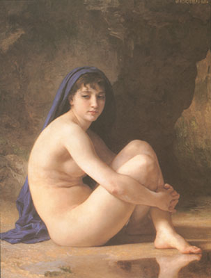 Gemälde Reproduktion von Adolphe-William Bouguereau Nackt