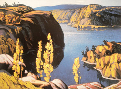 Gemälde Reproduktion von Alfred J. Casson 