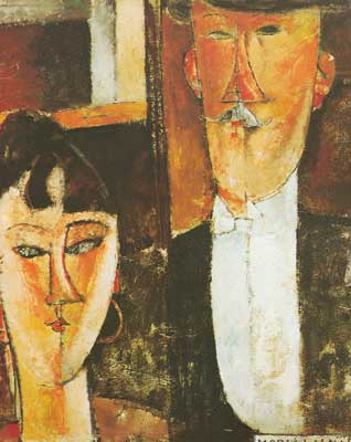 Gemälde Reproduktion von Amedeo Modigliani 