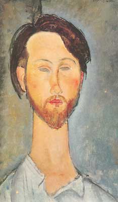 Gemälde Reproduktion von Amedeo Modigliani Leopold Zbrorowski