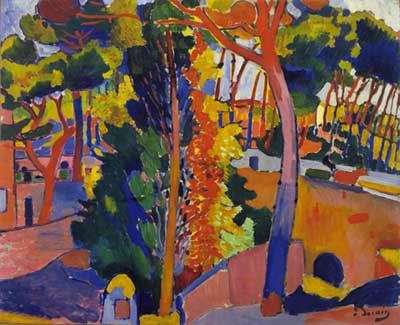 Gemälde Reproduktion von Andre Derain Brücke über den Fluss Riou