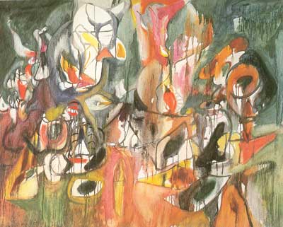 Gemälde Reproduktion von Arshile Gorky Ein Jahr lang