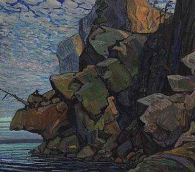 Gemälde Reproduktion von Arthur Lismer Die Schafsnase, Bon Echo