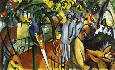 Gemälde Reproduktion von August Macke 