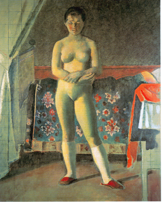 Gemälde Reproduktion von Balthasar Balthus Die Toilette