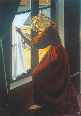 Gemälde Reproduktion von Balthasar Balthus Lady Abdy