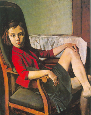 Gemälde Reproduktion von Balthasar Balthus Teresa