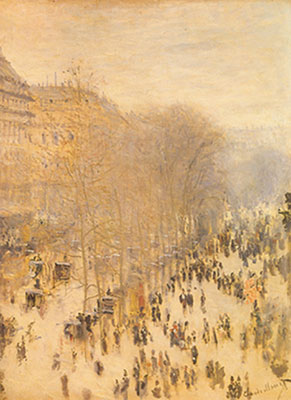 Gemälde Reproduktion von Claude Monet Avenue des Capuchines