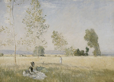 Gemälde Reproduktion von Claude Monet Der Sommer