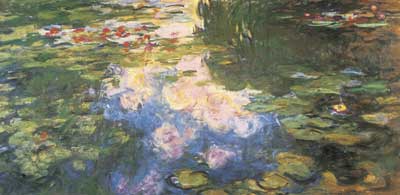 Gemälde Reproduktion von Claude Monet Seerosen