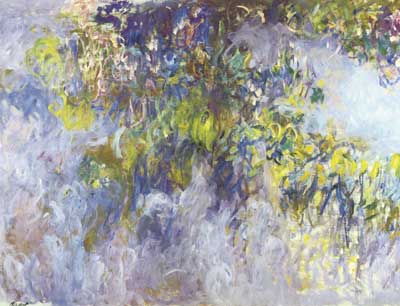 Gemälde Reproduktion von Claude Monet Wisteria