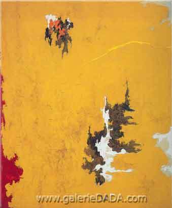 Gemälde Reproduktion von Clyfford Still 1948-C