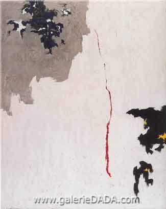 Gemälde Reproduktion von Clyfford Still 1949-F