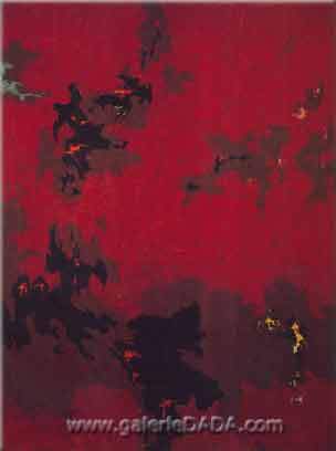 Gemälde Reproduktion von Clyfford Still 1949, Nr. 2