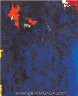 Gemälde Reproduktion von Clyfford Still 1950 Nr. 2