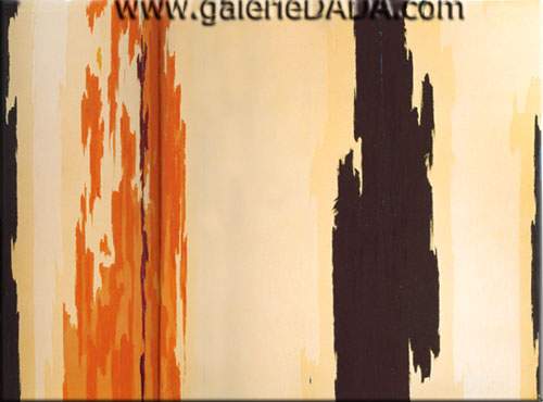 Gemälde Reproduktion von Clyfford Still 1955-H