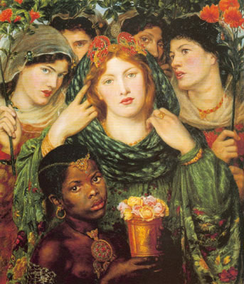 Gemälde Reproduktion von Dante Gabriel Rossetti 