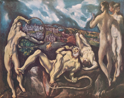 Gemälde Reproduktion von Domenico El Greco Laokoon