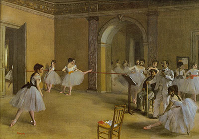 Gemälde Reproduktion von Edgar Degas 