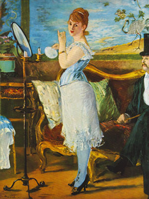 Gemälde Reproduktion von Edouard Manet Nana