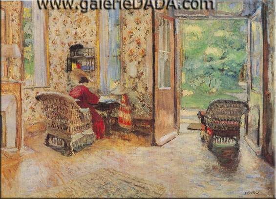 Gemälde Reproduktion von Edouard Vuillard Der Eingang zum Garten