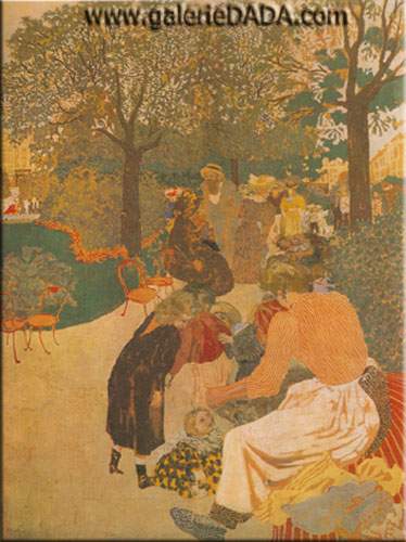 Gemälde Reproduktion von Edouard Vuillard Der Park