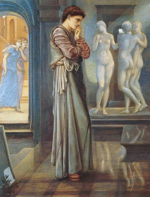 Gemälde Reproduktion von Edward Burne-Jones Das Herz sehnt sich