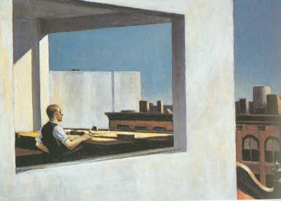 Gemaelde Reproduktion von Edward Hopper 