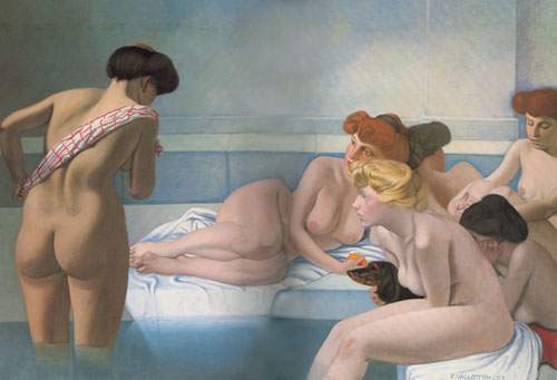 Gemälde Reproduktion von Felix Vallotton 