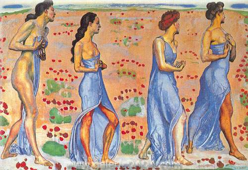 Gemälde Reproduktion von Ferdinand Hodler 