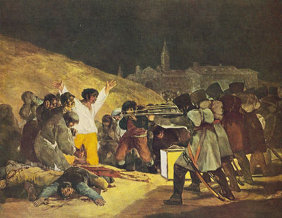 Gemälde Reproduktion von Francisco de Goya Der dritte Mai