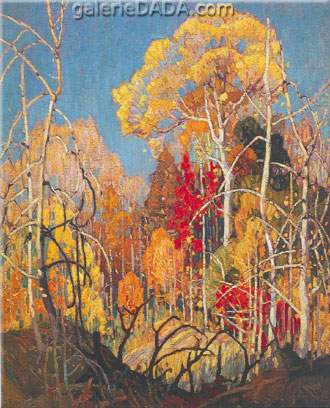 Gemälde Reproduktion von Franklin Carmichael Herbst: Orillia