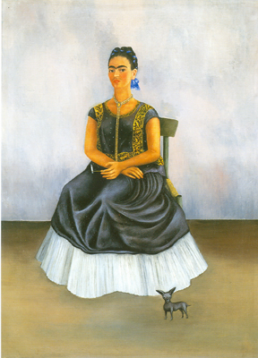 Gemälde Reproduktion von Frida Kahlo Itzcuintli mit mir