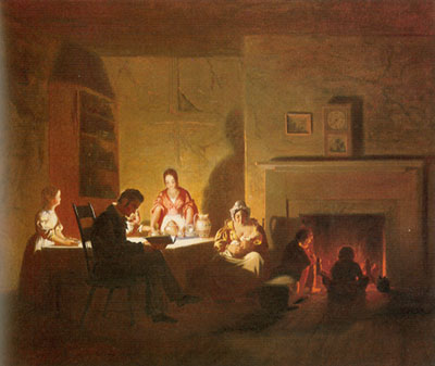 Gemälde Reproduktion von George Caleb Bingham 