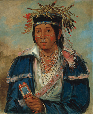 Gemälde Reproduktion von George Catlin Kee-mo-r