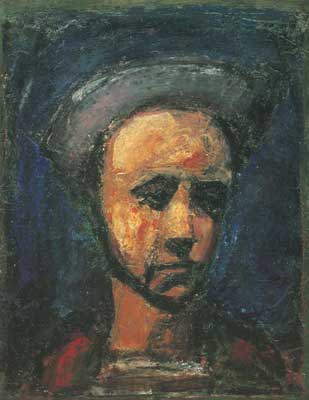 Gemälde Reproduktion von Georges Rouault Der Arbeiter Lehrling