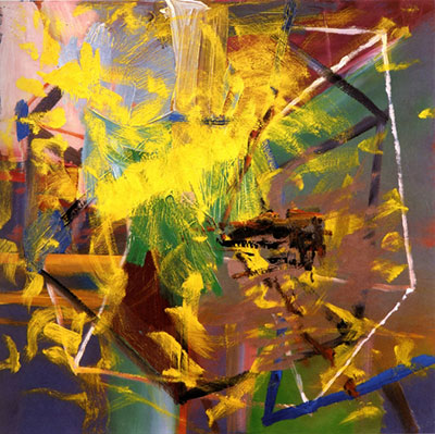 Gemälde Reproduktion von Gerhard Richter Abstract Painting 2