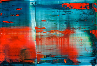 Gemälde Reproduktion von Gerhard Richter 