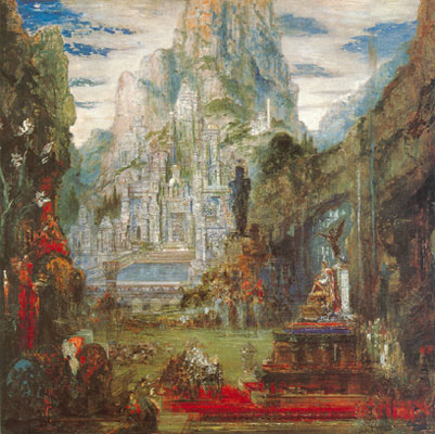 Gemälde Reproduktion von Gustave Moreau Der Sieg Alexanders des Großen