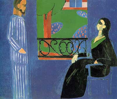 Gemälde Reproduktion von Henri Matisse Das Gespräch