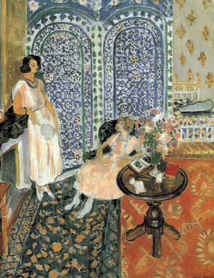 Gemälde Reproduktion von Henri Matisse Der maurische Boden