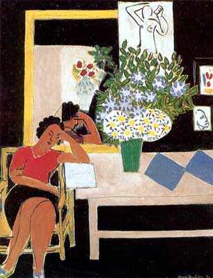 Gemälde Reproduktion von Henri Matisse Der rote Tisch