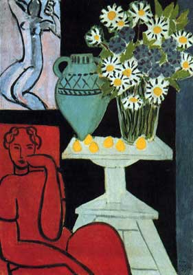 Gemälde Reproduktion von Henri Matisse Die Gänseblümchen