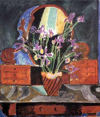 Gemälde Reproduktion von Henri Matisse Iris-Blumengattung